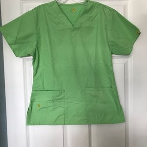 Green Scrub Top (S)